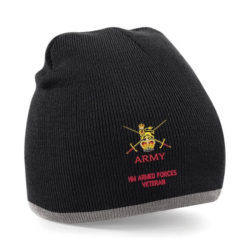 Army - Armed Forces Veteran Beanie Hat