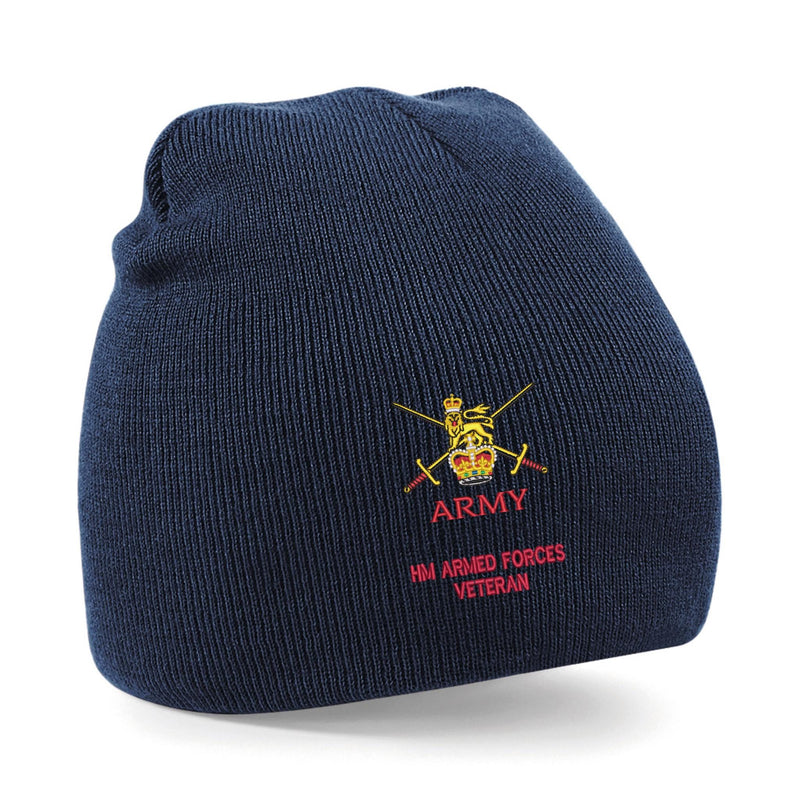 Army - Armed Forces Veteran Beanie Hat