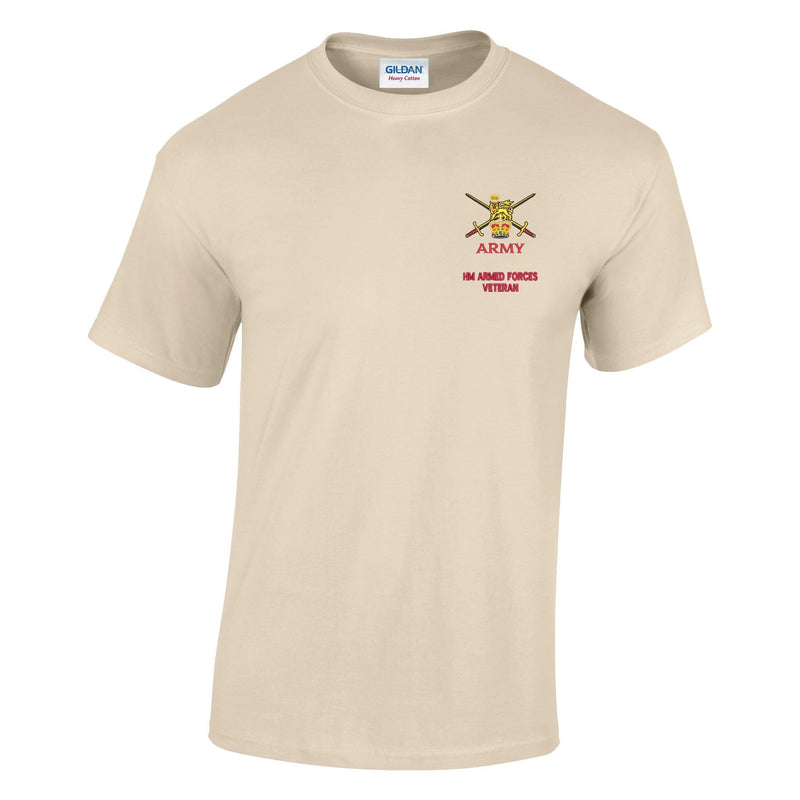 Army - Armed Forces Veteran Cotton T-Shirt