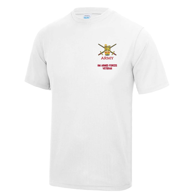 Army - Armed Forces Veteran Polyester T-Shirt