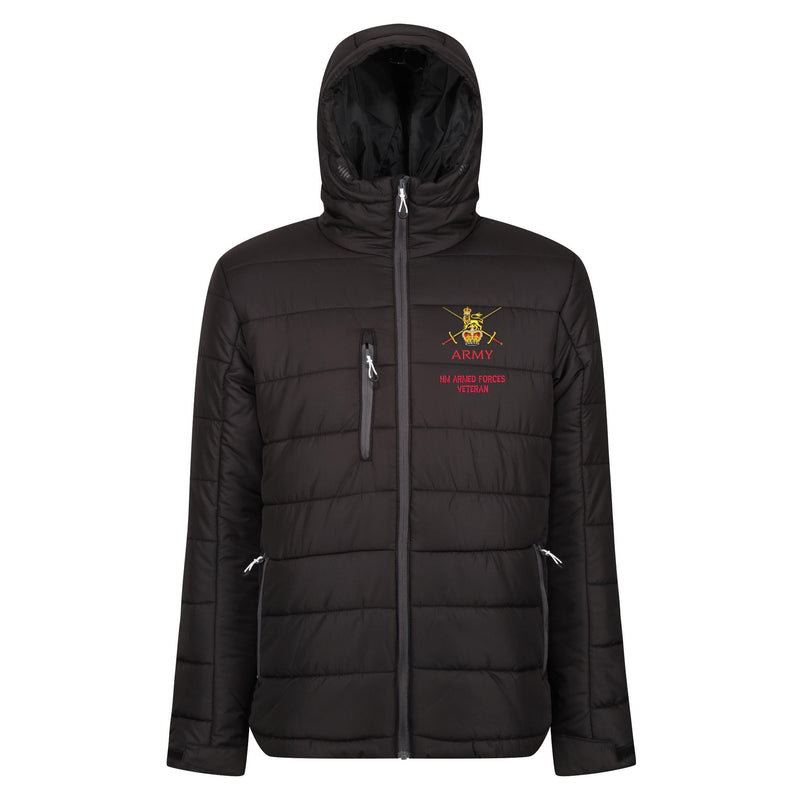 Army - Armed Forces Veteran Regatta Thermal Hooded Jacket