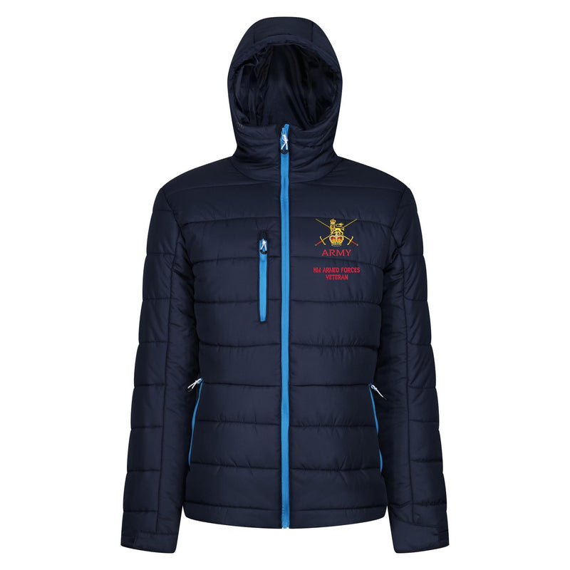 Army - Armed Forces Veteran Regatta Thermal Hooded Jacket
