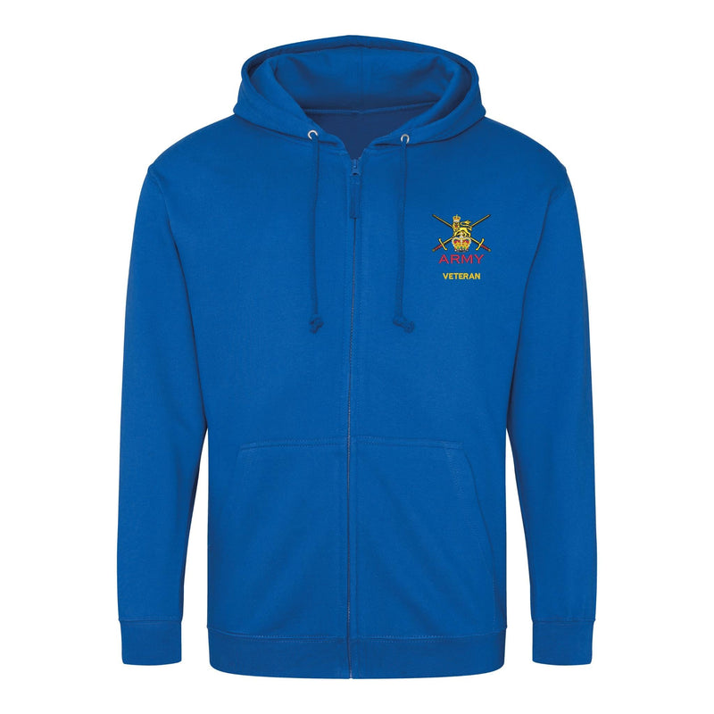 Army - Armed Forces Veteran Zipped Hoodie