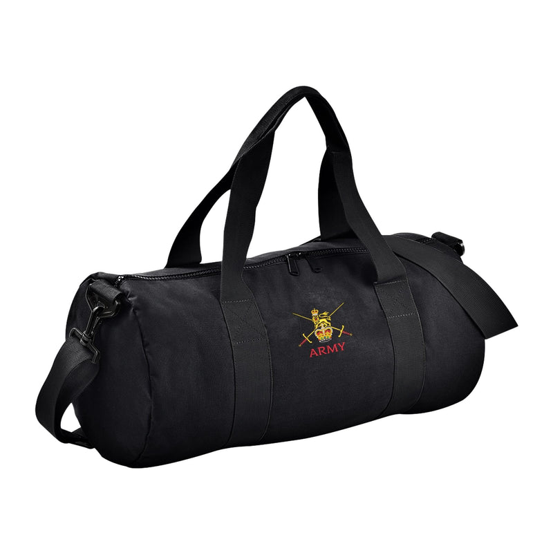 Army (Crossed Swords) Barrel Bag
