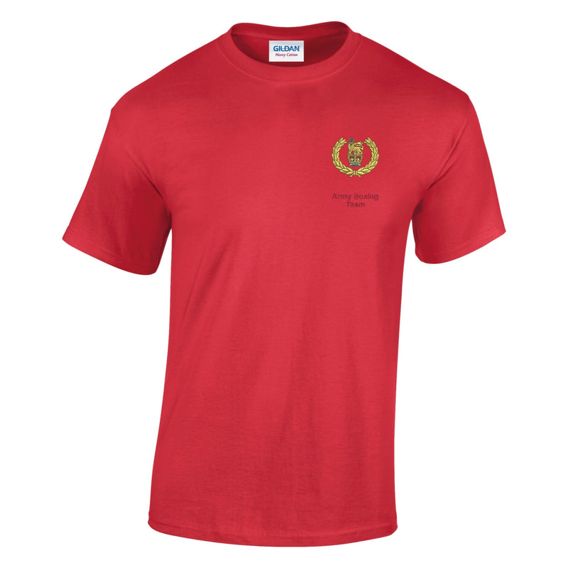 Army Boxing Team Cotton T-Shirt