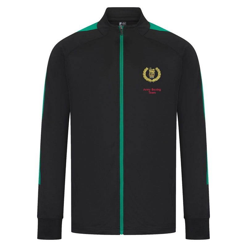Army Boxing Team Knitted Tracksuit Top