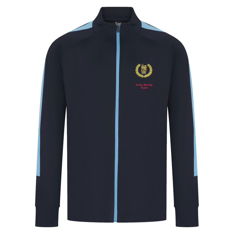 Army Boxing Team Knitted Tracksuit Top