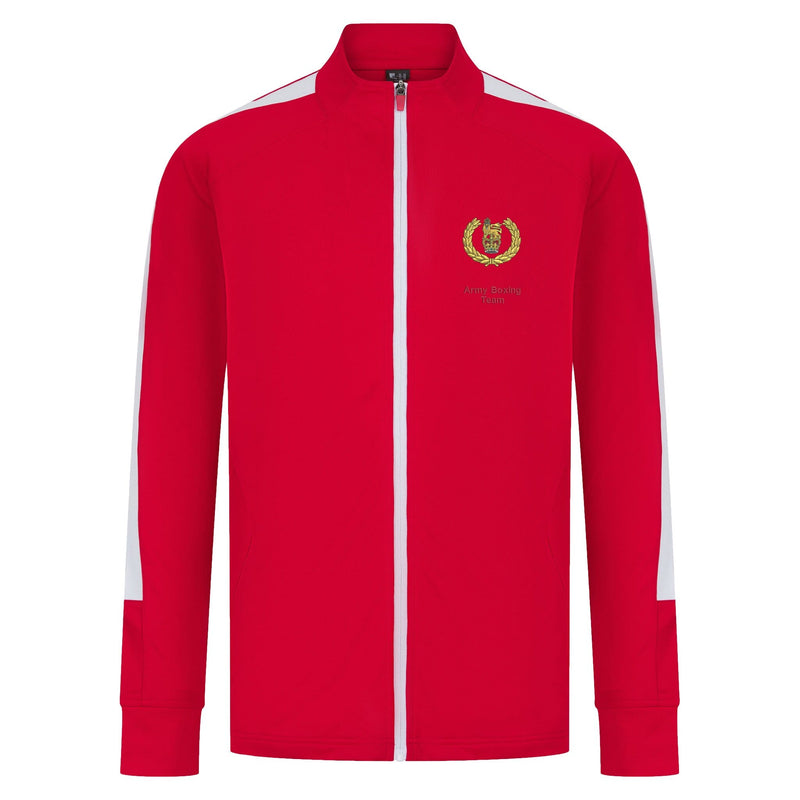 Army Boxing Team Knitted Tracksuit Top