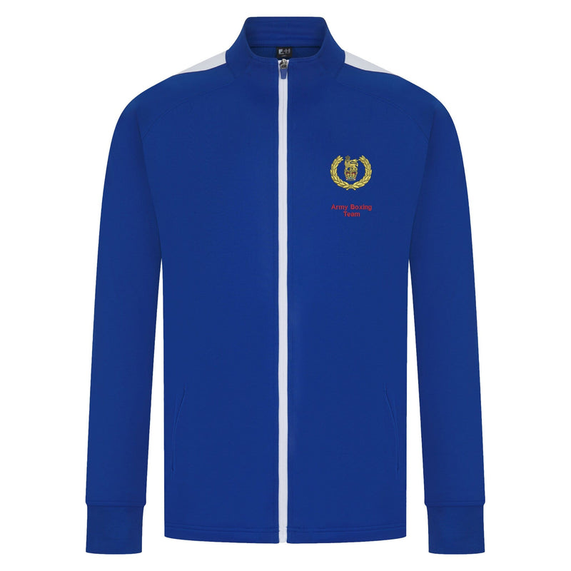 Army Boxing Team Knitted Tracksuit Top