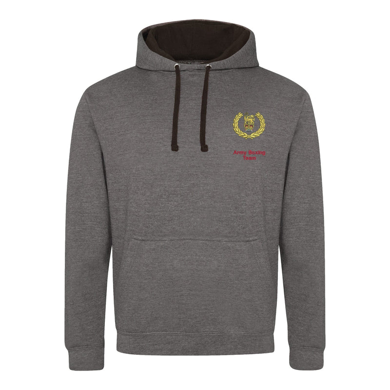 Army Boxing Team Varsity Contrast Hoodie