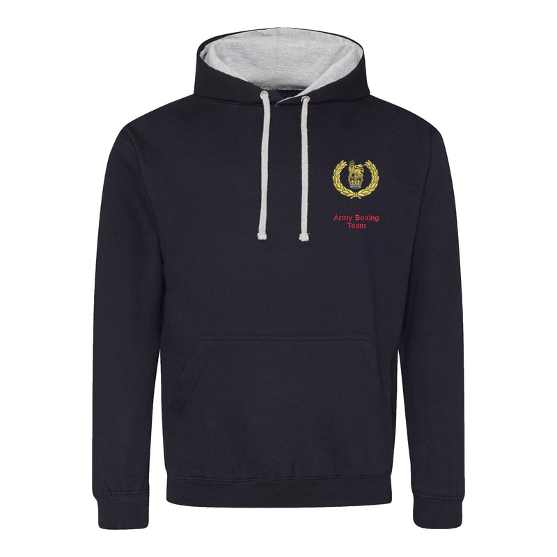 Army Boxing Team Varsity Contrast Hoodie