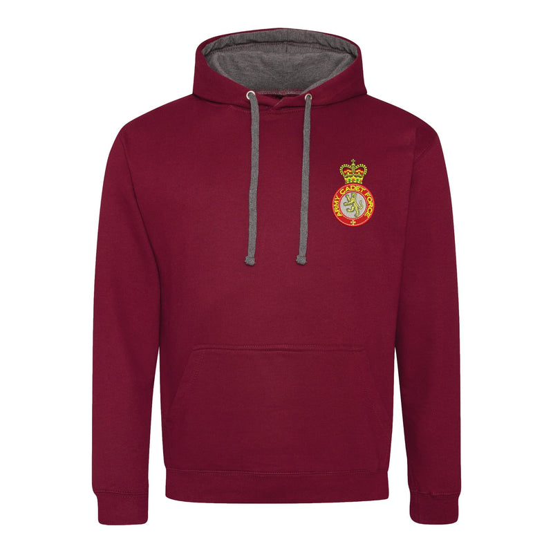 Army Cadet Force Varsity Contrast Hoodie