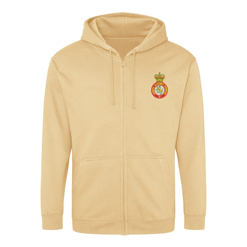 Army Cadet Force Zipped Hoodie