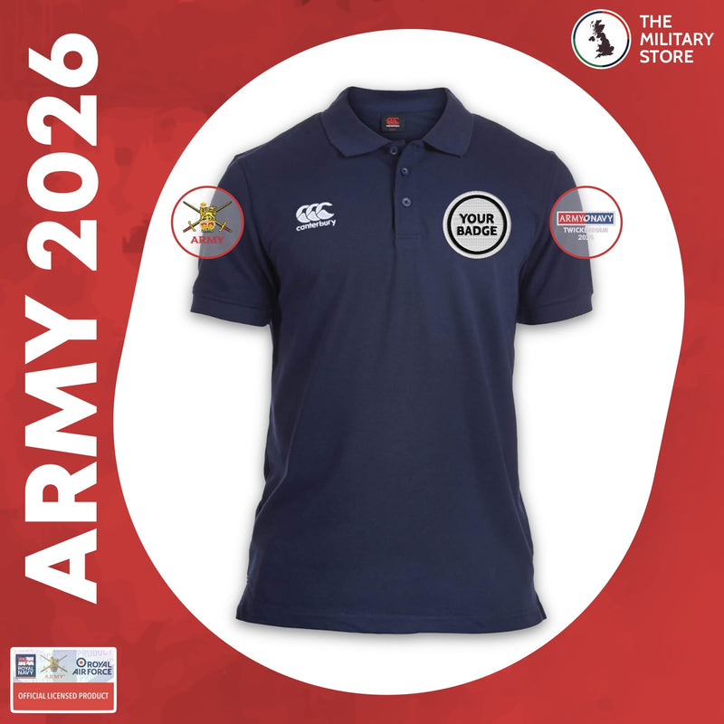 British Army - Canterbury Rugby Polo - Army v Navy 2026