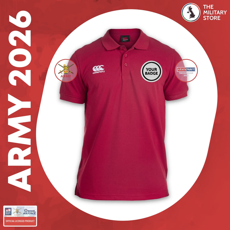 British Army - Canterbury Rugby Polo - Army v Navy 2026