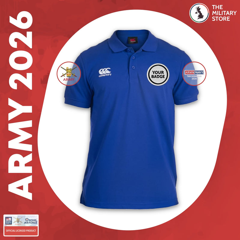 British Army - Canterbury Rugby Polo - Army v Navy 2026