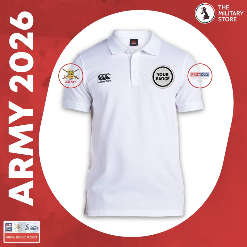 British Army - Canterbury Rugby Polo - Army v Navy 2026