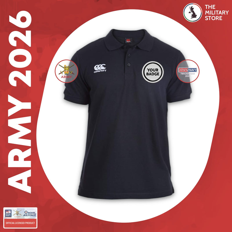 British Army - Canterbury Rugby Polo - Army v Navy 2026