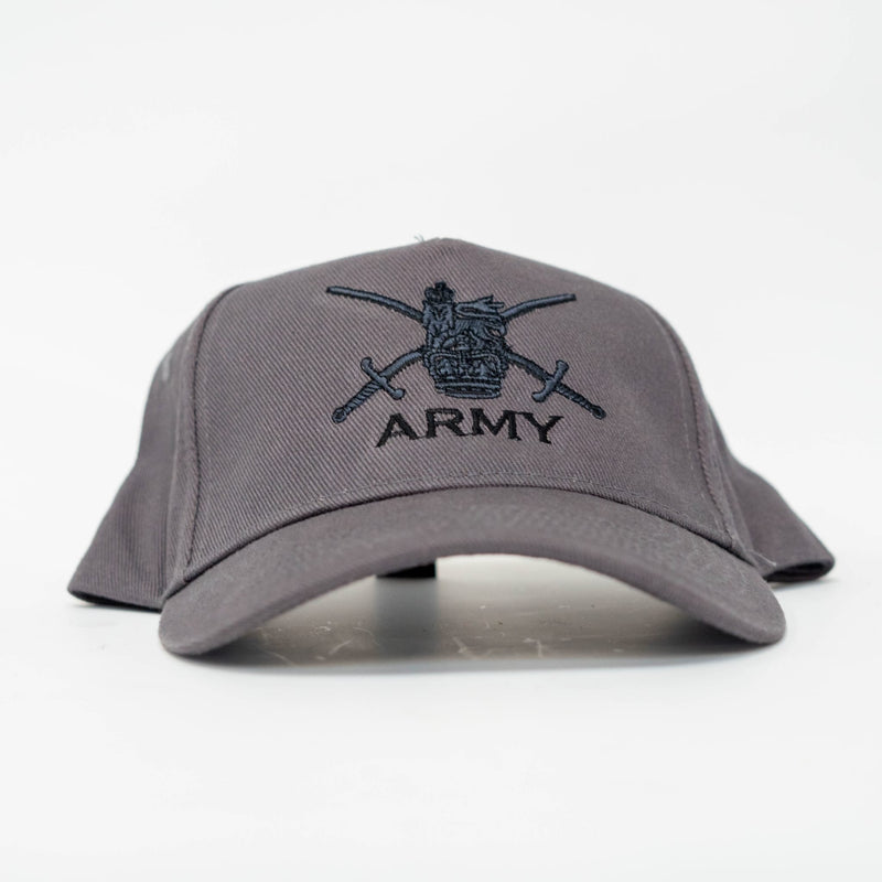 Army (Crossed Swords) Graphite Cap (Graphite Embroidery)