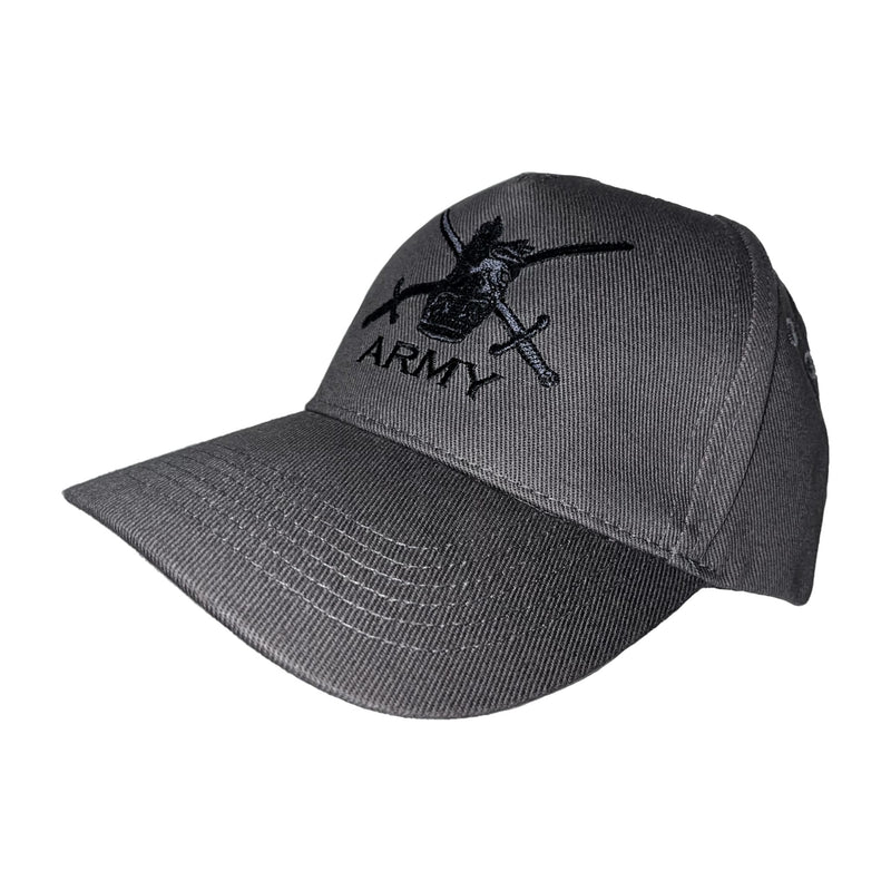 Army (Crossed Swords) Graphite Cap (Graphite Embroidery)