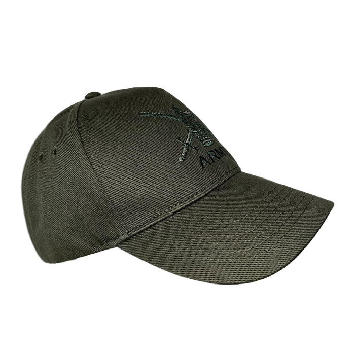 Army Green Cap (Green Embroidery)