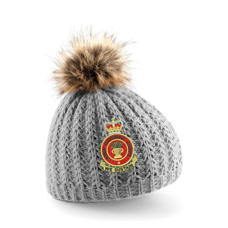 Army Catering Corps Pom Pom Beanie Hat