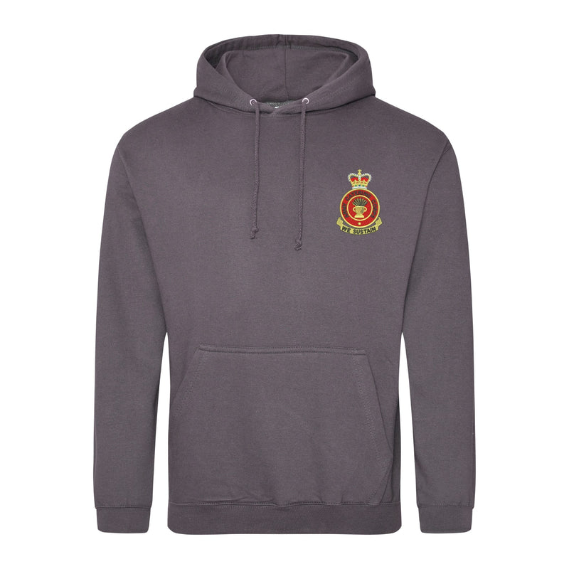 Army Catering Corps Hoodie Steel Grey