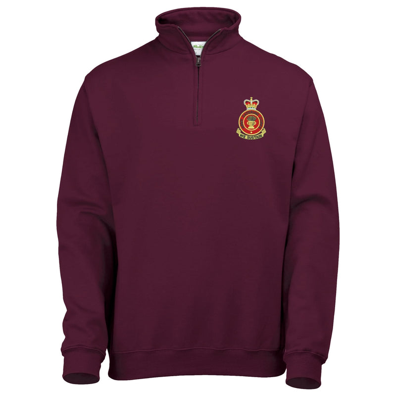 Army Catering Corps Quarter Zip Sweatshirt