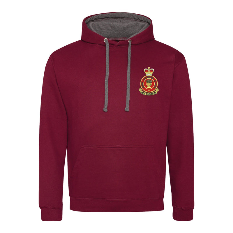 Army Catering Corps Varsity Contrast Hoodie