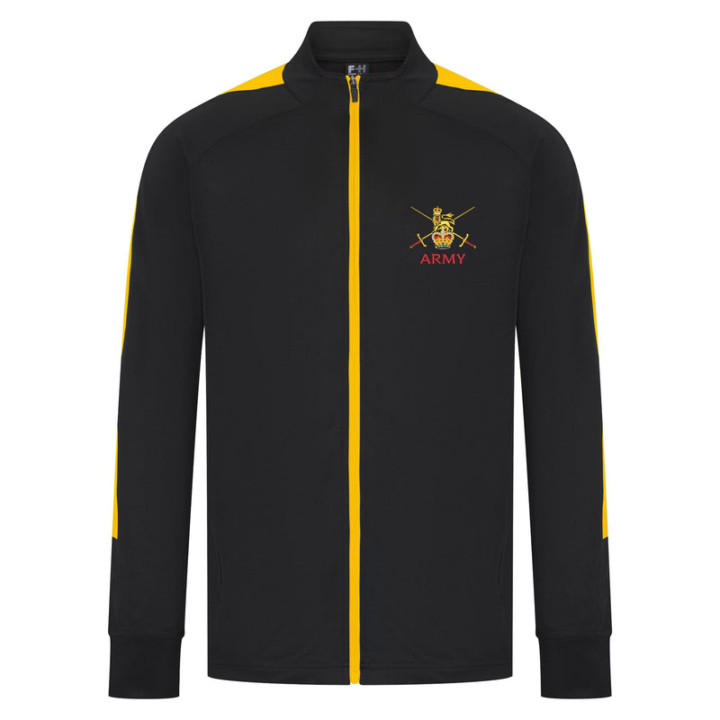 Army (Crossed Swords) Knitted Tracksuit Top