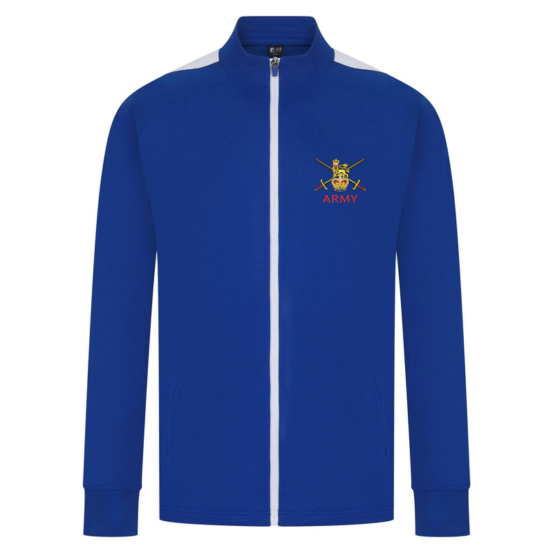 Army (Crossed Swords) Knitted Tracksuit Top