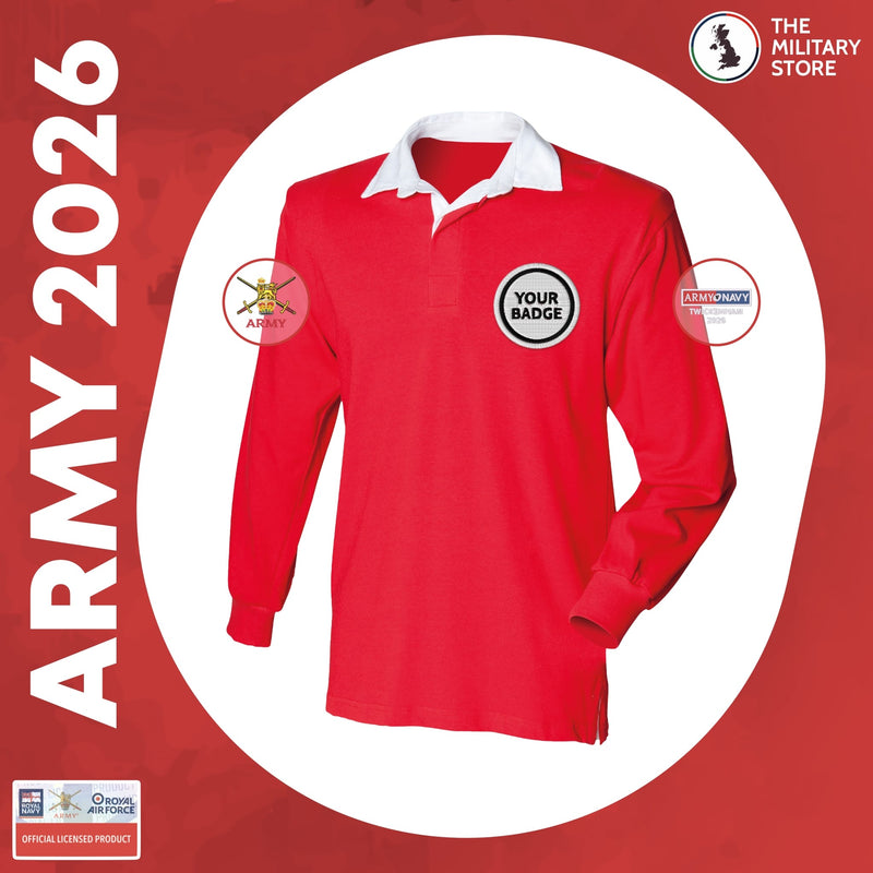 British Army - Long Sleeve Rugby Shirt - Army v Navy 2026
