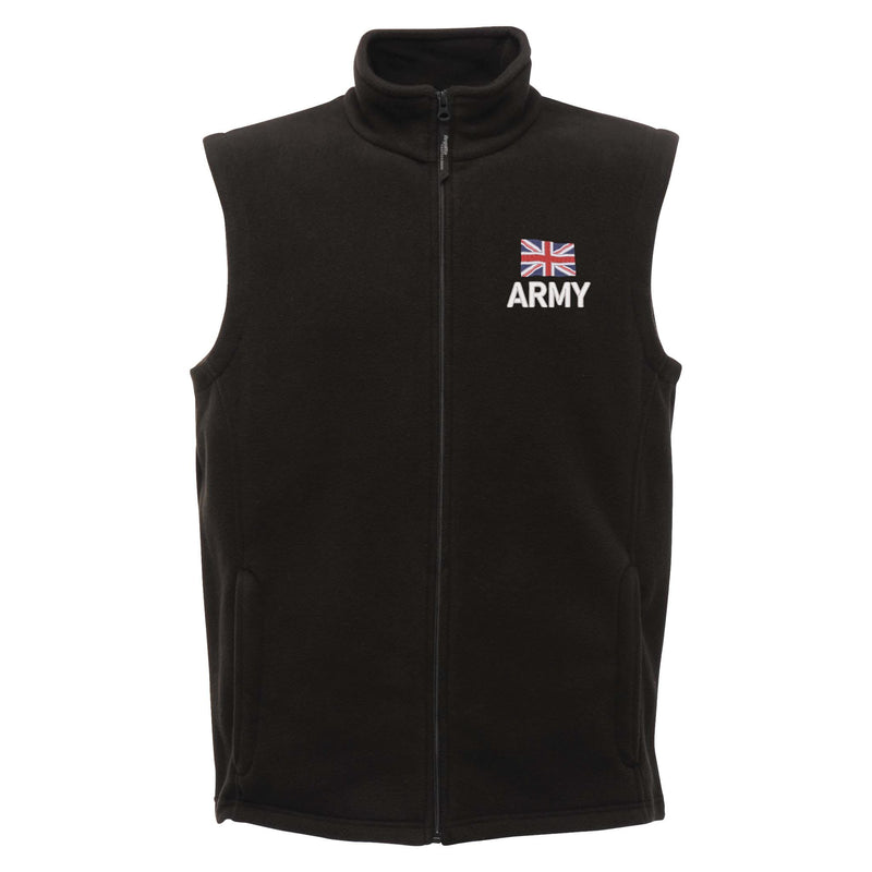 Army (New Logo) Regatta Fleece Bodywarmer