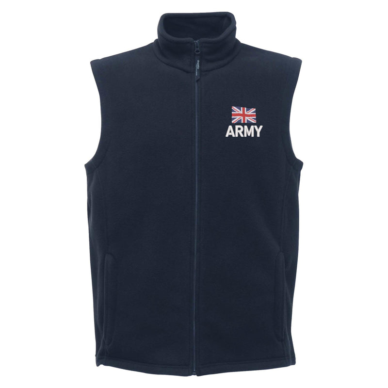 Army (New Logo) Regatta Fleece Bodywarmer