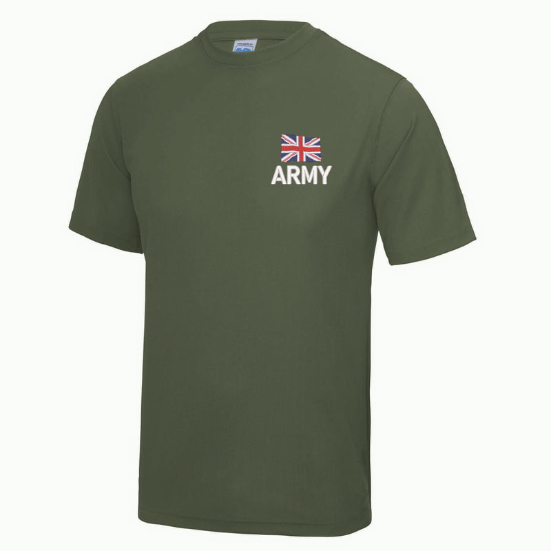 Army (New Logo) Polyester T-Shirt