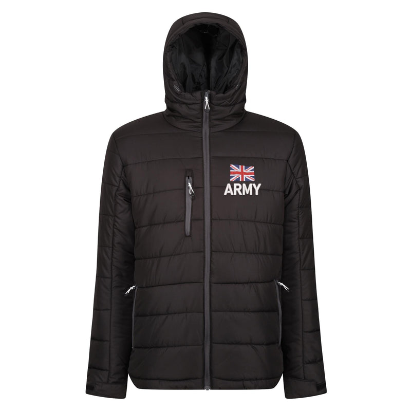 Army (New Logo) Regatta Thermal Hooded Jacket