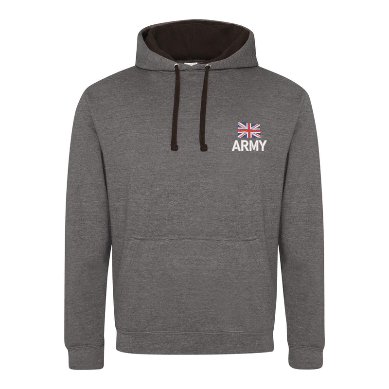 Army (New Logo) Varsity Contrast Hoodie