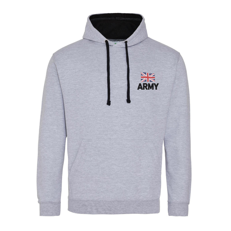Army (New Logo) Varsity Contrast Hoodie