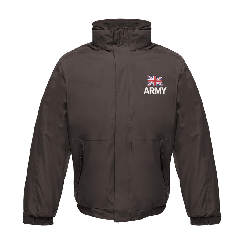 Army (New Logo) Regatta Waterproof Jacket With Hood
