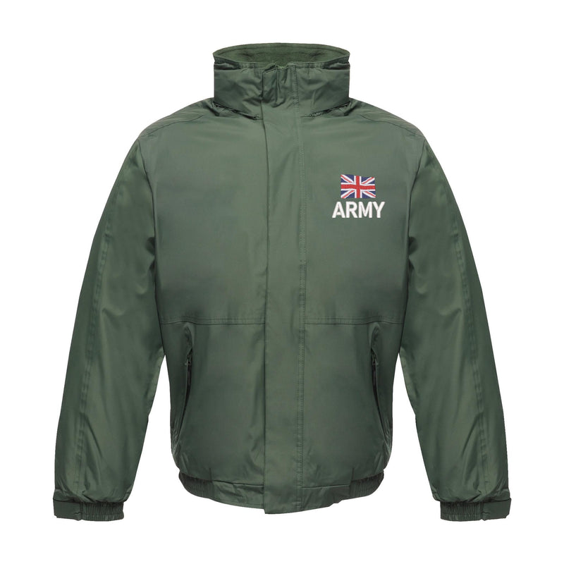 Army (New Logo) Regatta Waterproof Jacket With Hood