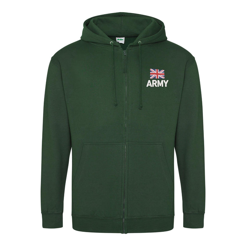 Army (New Logo) Zipped Hoodie