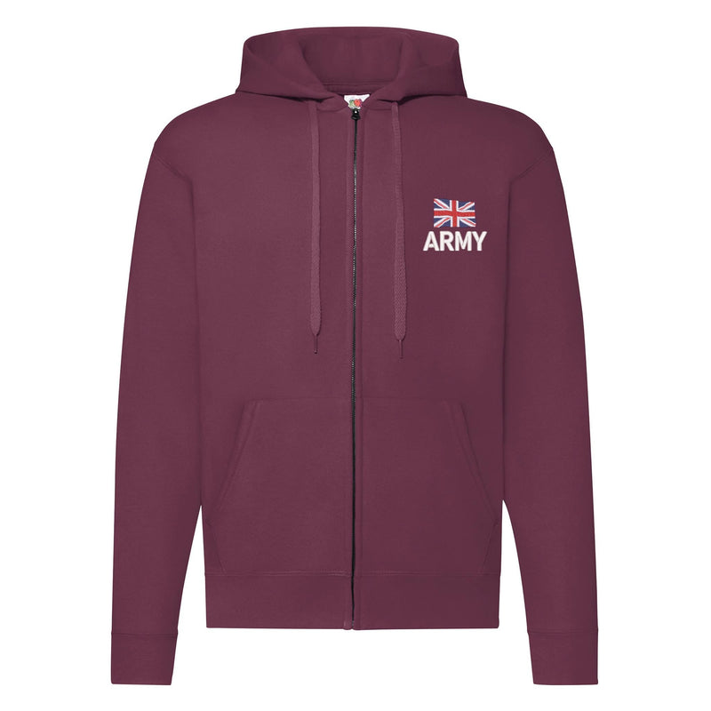 Army (New Logo) Zipped Hoodie