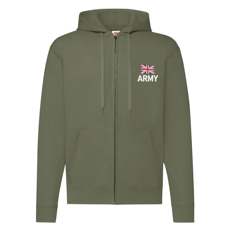 Army (New Logo) Zipped Hoodie