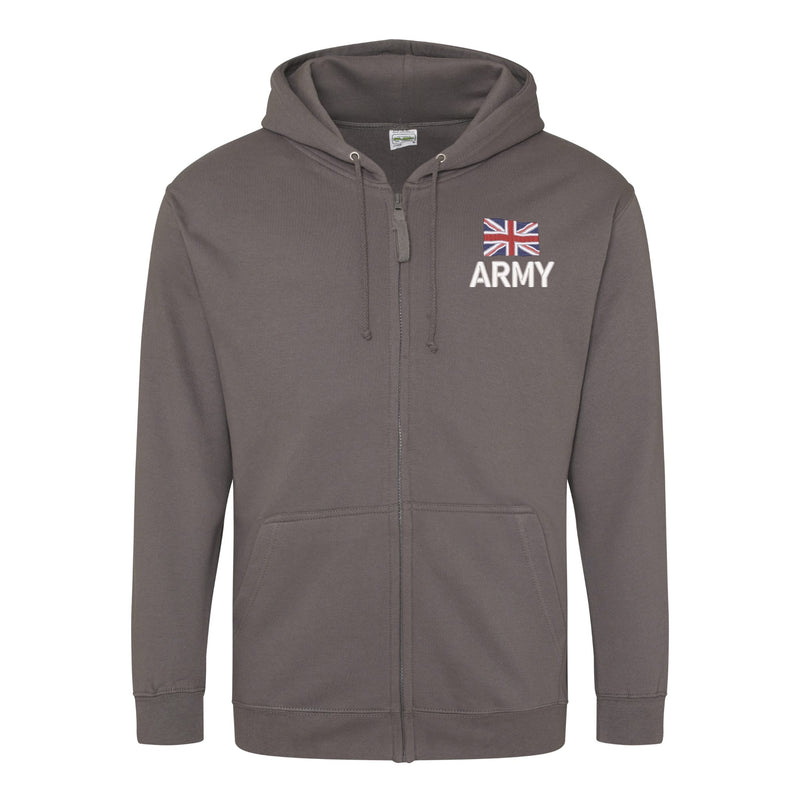 Army (New Logo) Zipped Hoodie