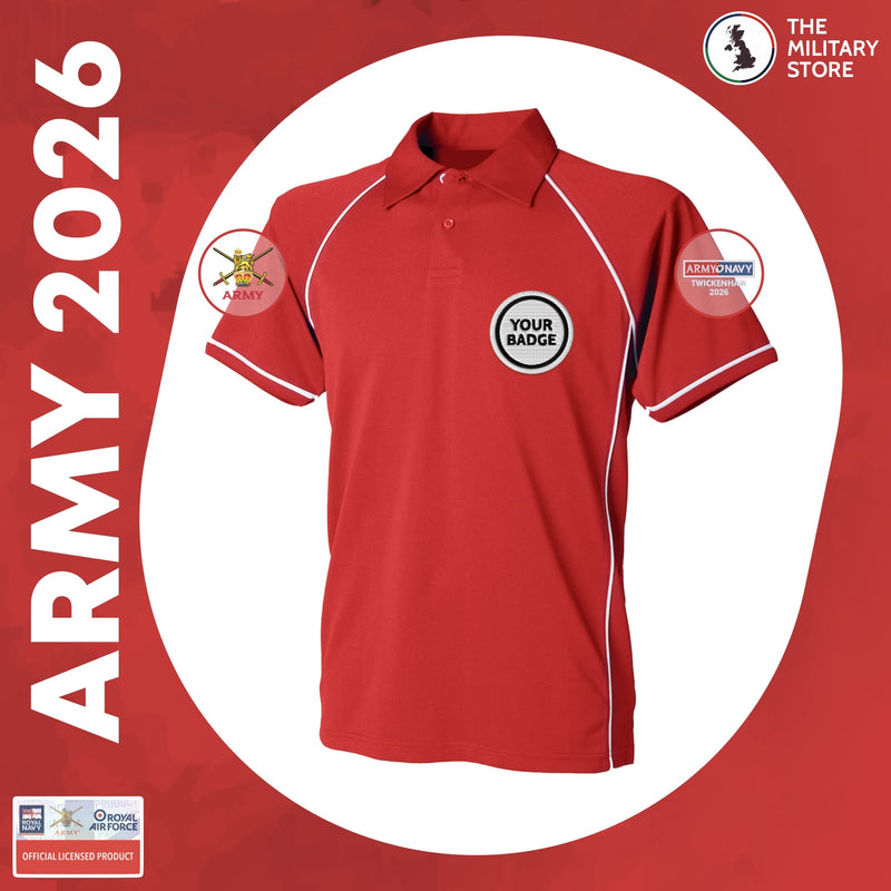British Army - Performance Polo Shirt - Army v Navy 2026