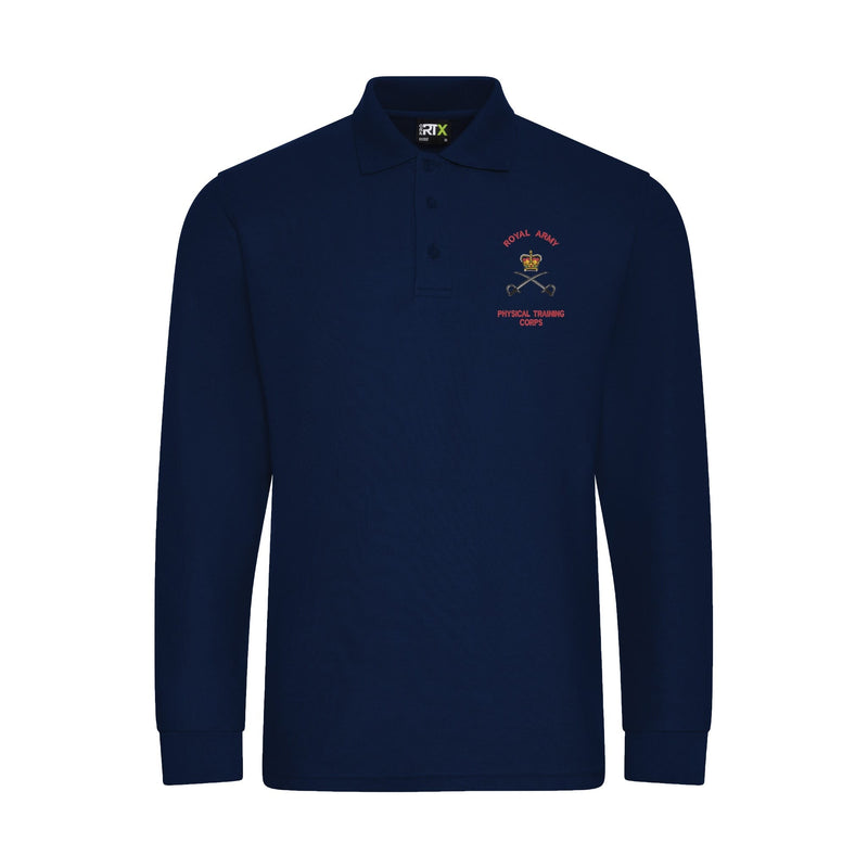 Army Physical Training Long Sleeve Polo Shirt