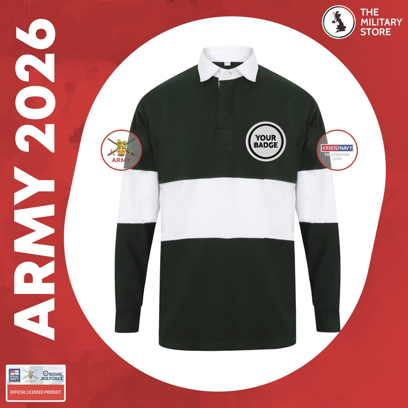 British Army - Long Sleeve Panelled Rugby Shirt - Army v Navy 2026