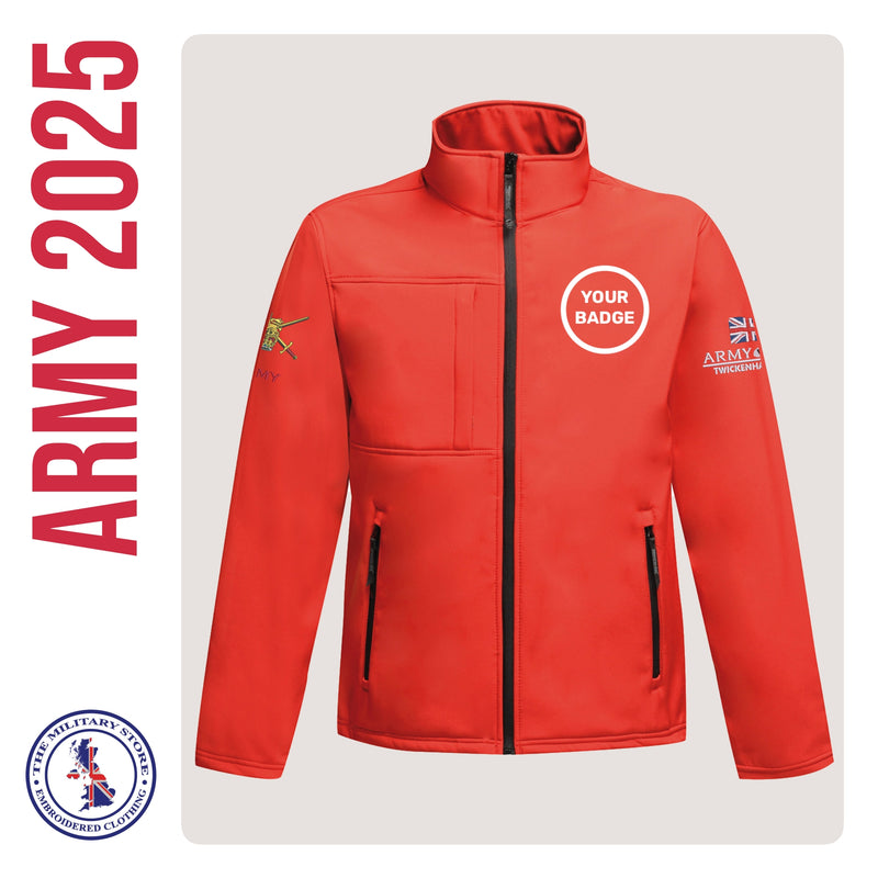 British Army Softshell Jacket Army v Navy 2025
