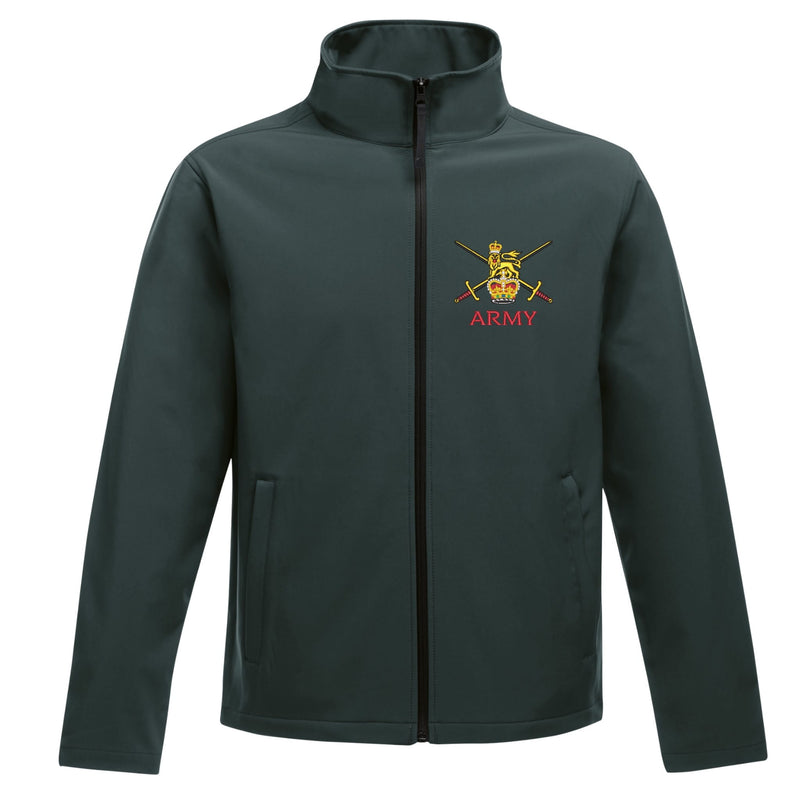Army (Crossed Swords) Regatta Softshell Jacket