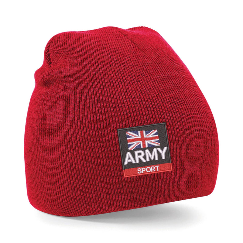 Army Sport Beanie Hat